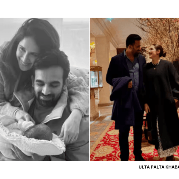 Baby Bowled Over! Zaheer Khan & Sagarika Ghatge…