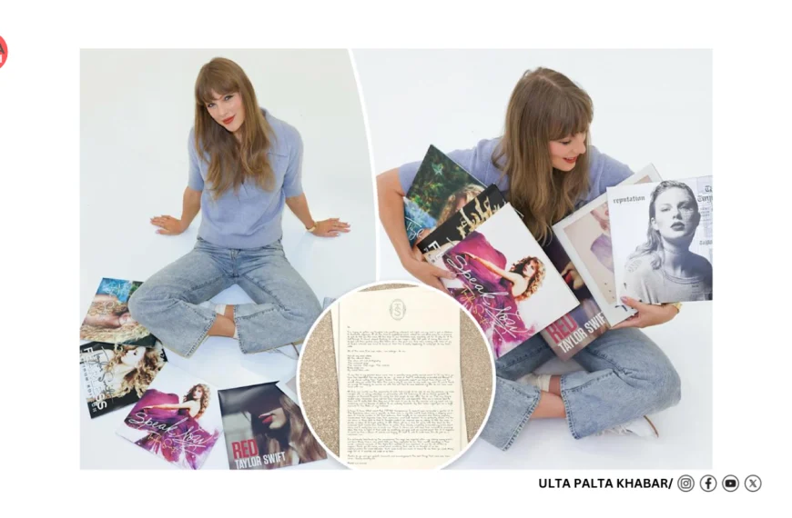 Taylor Swift Finally Owns Her First Six Albums — But Fans Can’t Read Her Handwritten Letter!