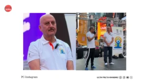 Anupam Kher Joins Yoga Day Celebrations at Times&hellip;