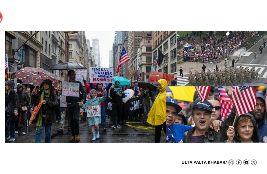 Hollywood Erupts Against Trump’s Military Parade: “No Kings” Protest Sweeps the Nation
