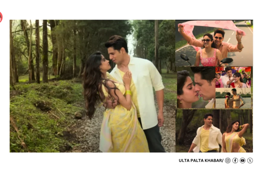 Janhvi Kapoor & Sidharth Malhotra’s Chemistry Sizzles in ‘Pardesiya’ Song From Param Sundari