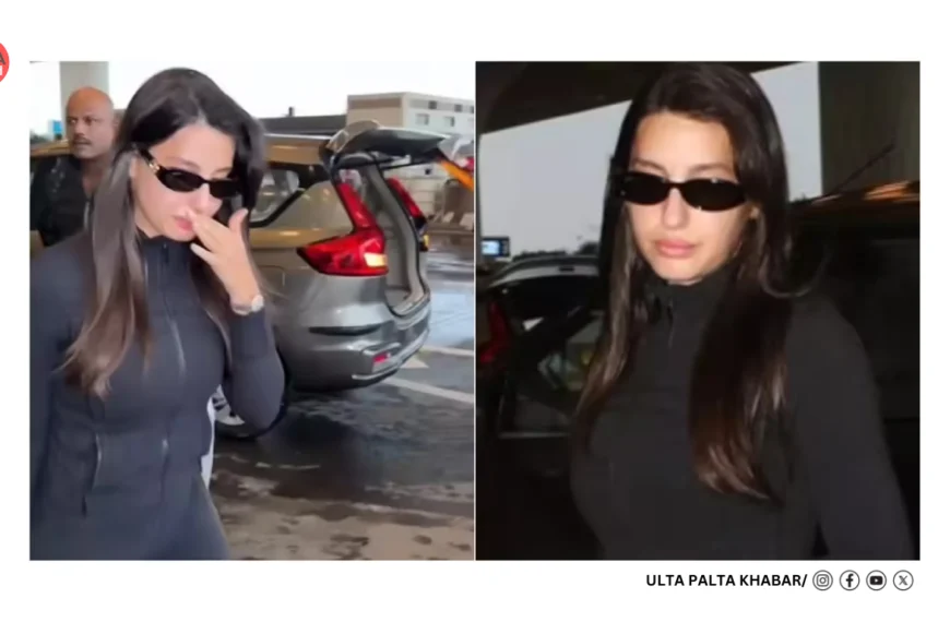 Nora Fatehi Breaks Down at Airport Amid Heartbreaking Loss; Fans Left Worried