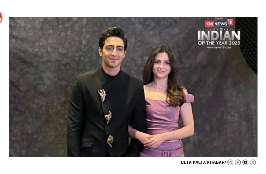 Aneet Padda’s Emotional Tribute to Ahaan Panday Steals the Show at Indian of the Year 2025