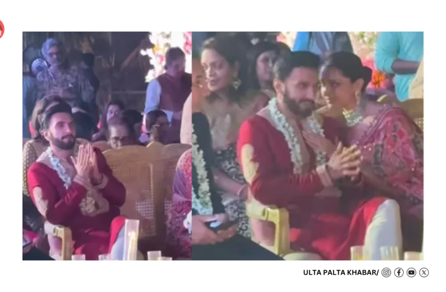 Ranveer Singh & Deepika Padukone Steal the Spotlight at Family Wedding in Goa!