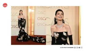Anne Hathaway Stuns Oscars 2026 Red Carpet in&hellip;
