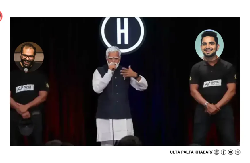 India’s Got Latent: PM Modi Lookalike Raahil Roasts Kunal Kamra After Samay Raina’s Surprise Video Call, Wins Perfect 10